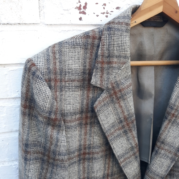 Vintage Andhurst Plaid Jacket Sport Coat - Picture 2 of 9